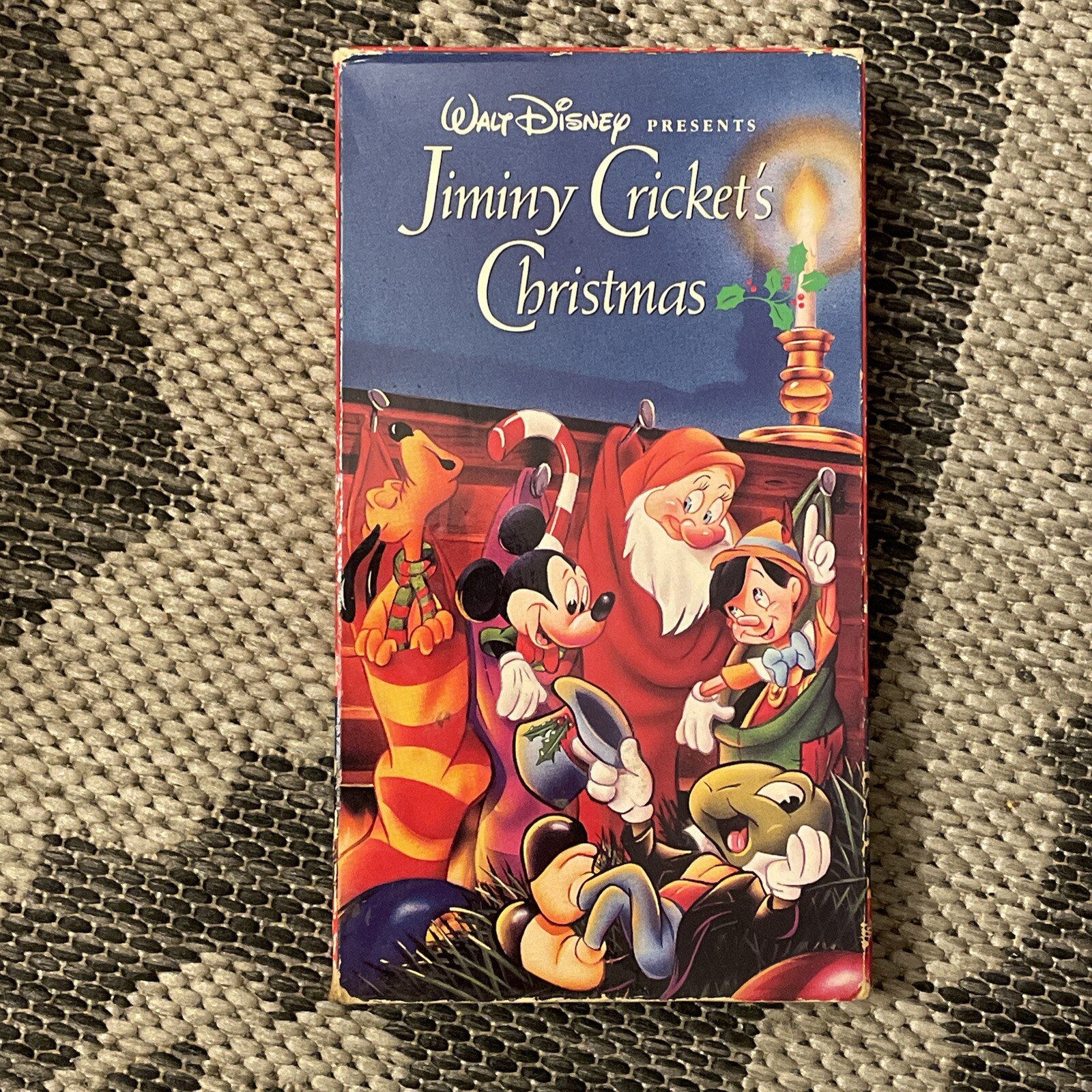 Walt Disney Jiminy Cricket's Christmas Vintage VHS Chip N Dale Goofy ...
