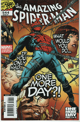 Amazing Spider-man #544 Variants One More Day Marvel Comics