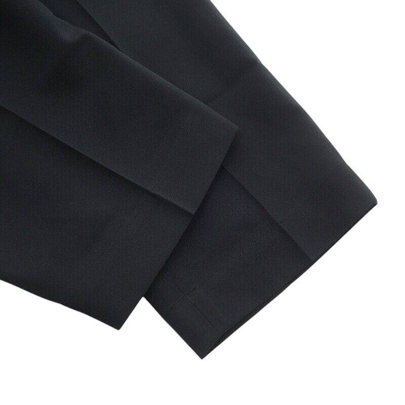 WTAPS 19AW Tuck 01 Trousers Black Poly Twill Pants Men's WTAPS 19AW Tuck 01 Trousers Black Poly Twill Pants Men's