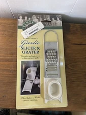 Fantes Garlic & Ginger Slicer and Grater Stainless Steel Removable Slider