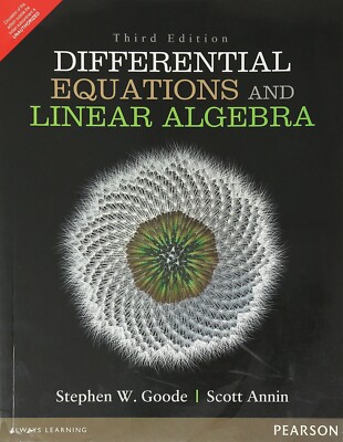 Differential Equations and  Linear Algebra Goode 3rd INTL ED 9789332571631