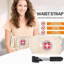 New Massage Waist Support Belt Medical Back Pain Relief Spine Lumbar Belt
