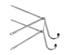 F&R ORIGINAL LOWRIDER 20" Continental ROUND SPARE TIRE KIT Lowrider Chrome Part