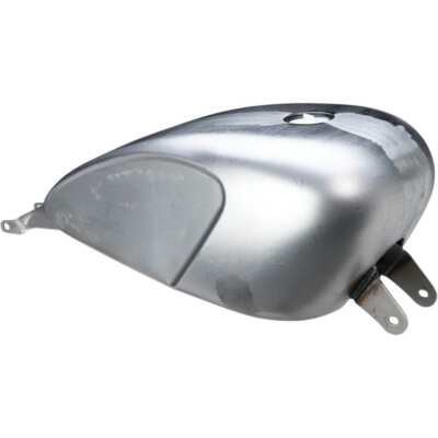 スーパーホーク3 タンク Legacy Lynx Raw 3.8 Gallon Peanut Gas Fuel Tank for Harley