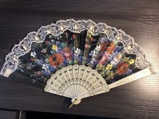 Assorted Spanish Hand Fans bulk wholesale price- Box 144 fans. New Fans.