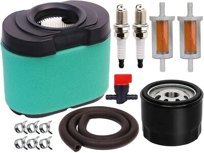 #ad #ad Tune Up Kit Air Oil Filters Fit Briggs Stratton 5134 792105 23 30 HP Engine $23.94