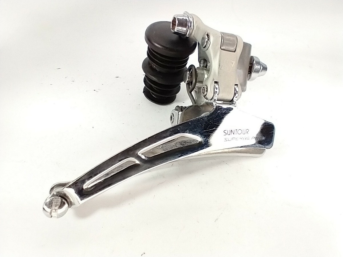 Vintage Suntour Superbe Pro front derailleur (braze-on type) | eBay