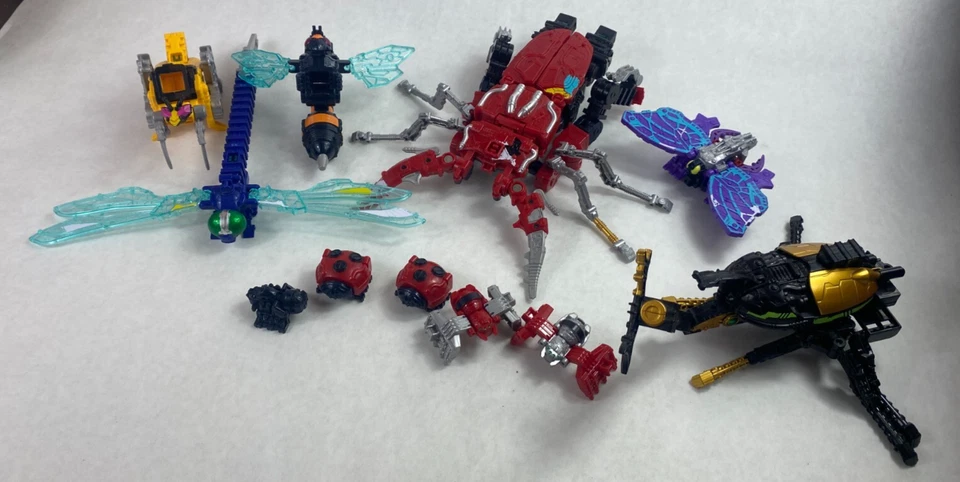 Ousama Sentai King Ohger DX Kingohger God Kabuto Set Megazord Japan CIB Bandai - Image 3 of 4