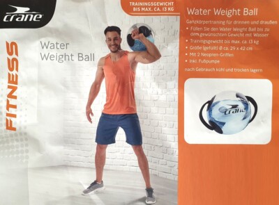 Crane Fitness Trainingsgewicht Water Weight Ball Gewicht bis 13kg Training