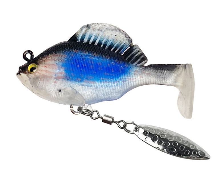 8PCS Fishing Lure Soft Jig Head Lure Swimbait Trolling Saltwater Artificial Hook - Image 11