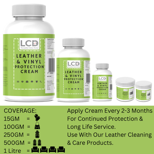 Leather Protection Cream - Conditioner & Protector for Leather Sofa & Car Seats - Picture 6 of 12