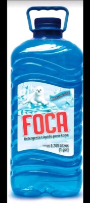 1  Detergente Foca  1 Galon/1 GALL (3.785 LITERS ) Detergent  LARGE LAUNDRY SOAP