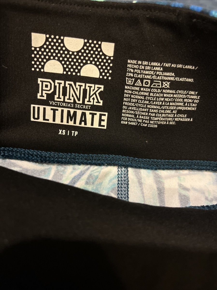 Victoria's Secret Pink Ultimate X-Small Tropical Leggings | eBay