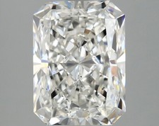 2.93 Ct Radiant IGI Certified Loose Lab Grown CVD Diamond F Color VS2 Clarity