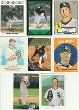 ⚾ Huge 25 + different JOHN DANKS cards lot 2 RC 2007 - 2016 career White Sox