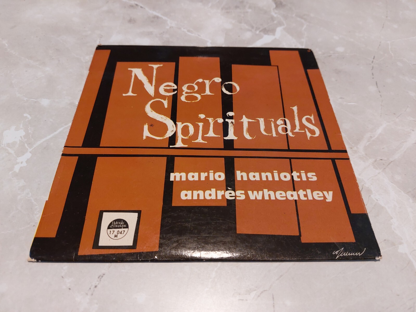 MARIO HANIOTIS / ANDRES WHEATLEY * NEGRO SPIRITUALS * 7