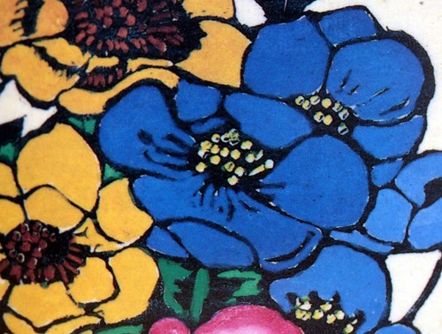 FRAMED 1994 DECORATIVE PRINT AFTER THE ORIGINAL By MARGARET PRESTON 'Anemones' - Picture 8 of 13