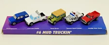 Galoob Micro Machines Mini Vehicle Set - #6 Mud Truckin' - New on Tray