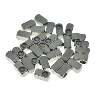 Dopro 30-Pack Stainless Steel Tremolo Bridge String Insert Block Lock Clamp B...