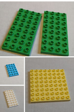 Lego Duplo Bauplatten Platte Platten Einzelteil 4x8  8x8 4x4 4x6 6x12 Auswahl