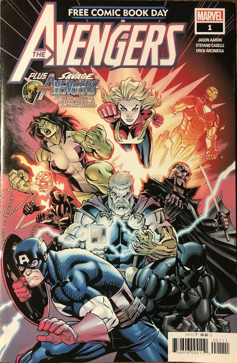 Marvel's Avengers FCBD #1 (2019) - Including Savage Avengers