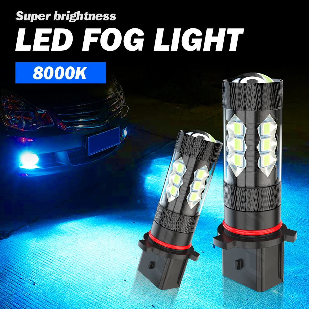 Ice blue led fog lights deals