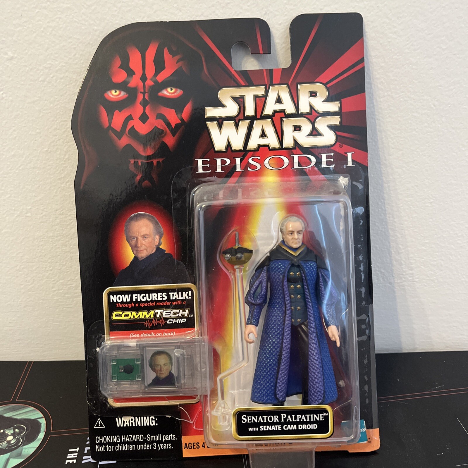 STAR WARS Hasbro Senator Palpatine Episode 1 Action Figure New Unopened