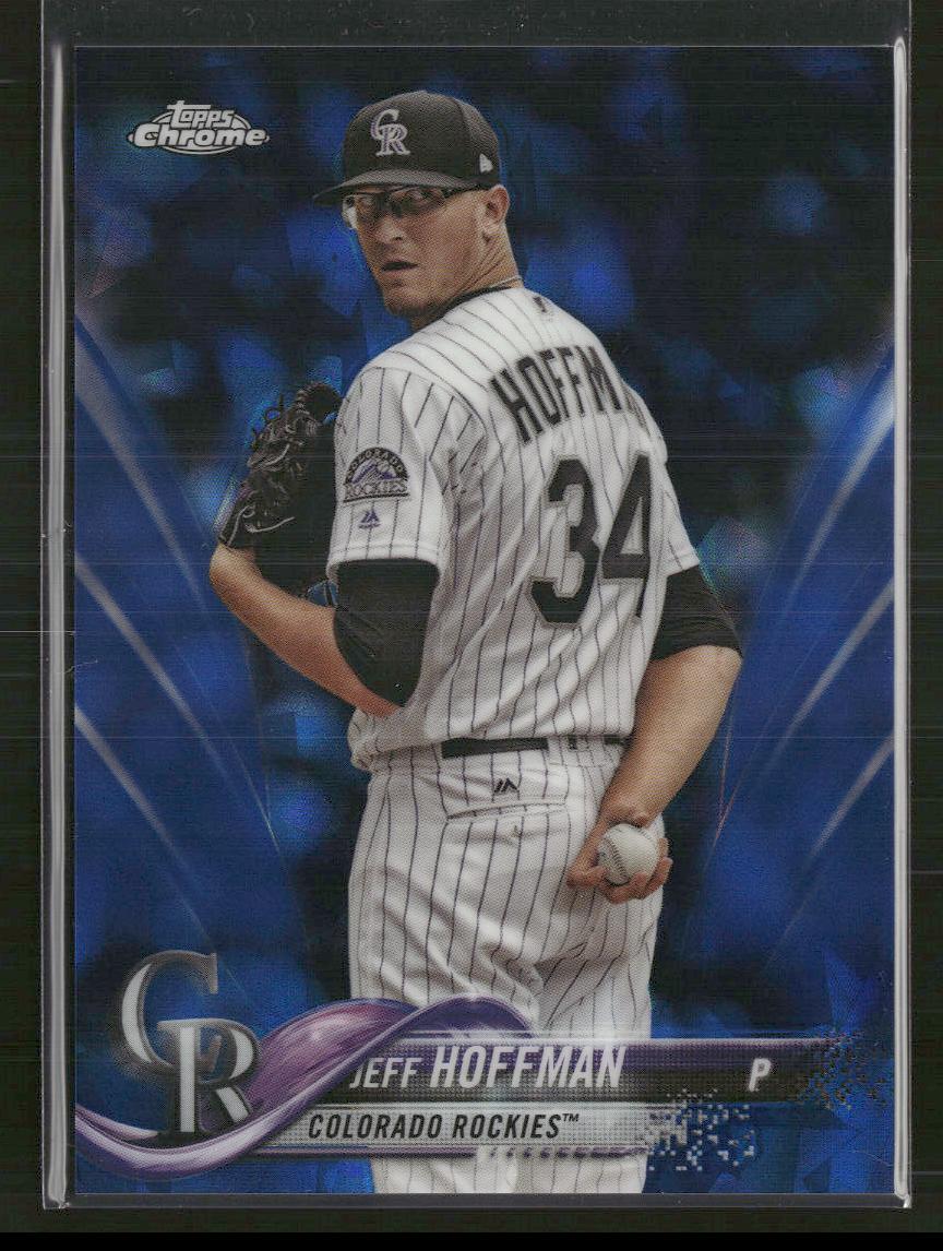 2018 Topps Chrome Sapphire Edition #356 Jeff Hoffman