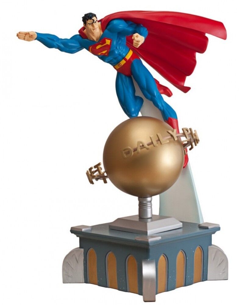 DC Direct Superman Deluxe Statue Motorized Daily Planet Base DC Direct Superman Deluxe Statue Motorized Daily Planet Base