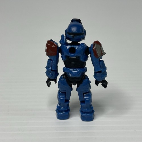 Halo Mini Figures Mega Bloks BUNDLE LOT UNSC Blue Spartan Marines Technician Etc - Picture 3 of 14