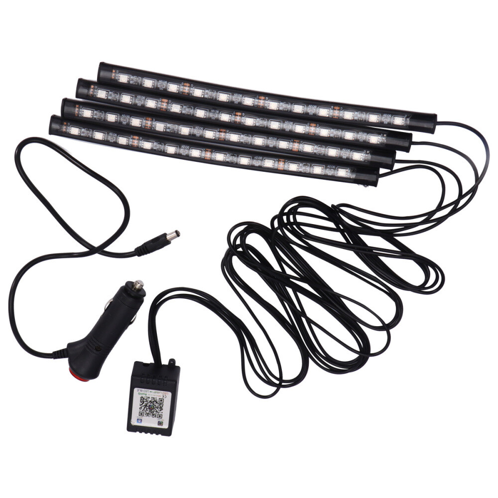 Accessories Interior Voiceactivated Car Lights Remote Control eBay