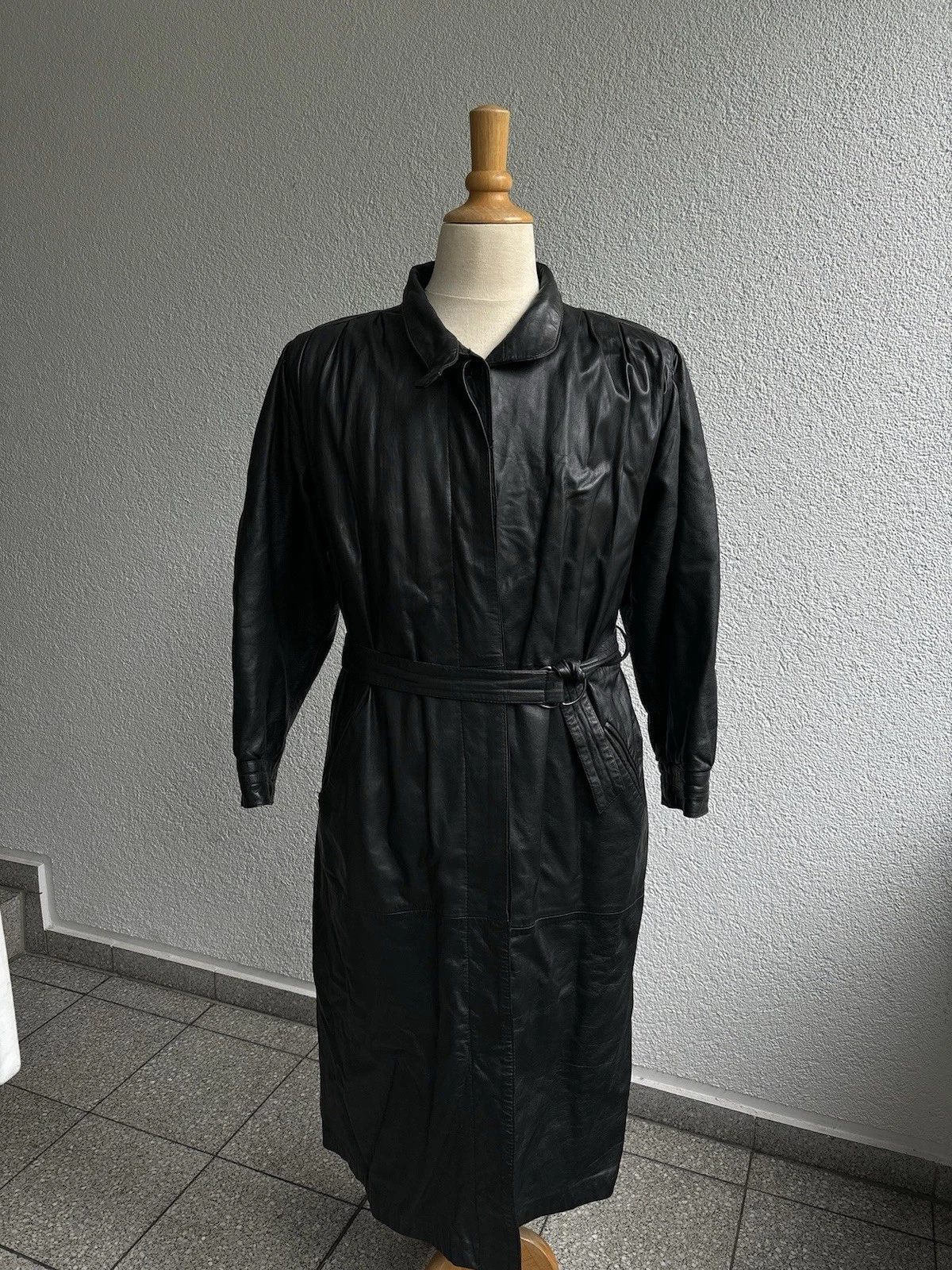 SAINT LAURENT (YSL) Cappotto pelle donna YSL vintage raro