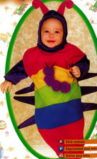 BABY BUNTING CATERPILLAR BUNTING NEWBORN HALLOWEEN COSTUME INFANT SIZE 0-9