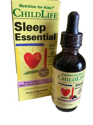 Kids, Sleep Essential , Natural Berry, 2 fl oz (59 ml) EXP 02/2027