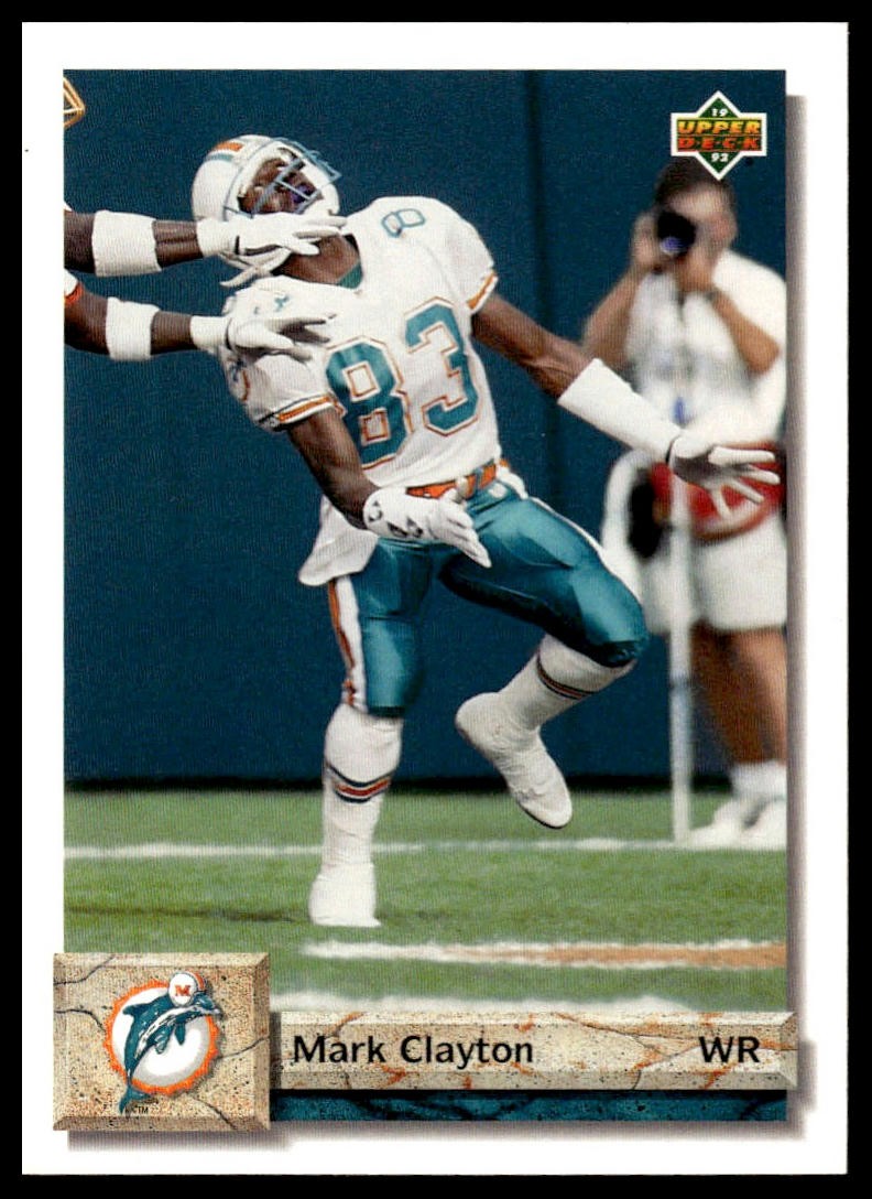 1992 Upper Deck #159 Mark Clayton