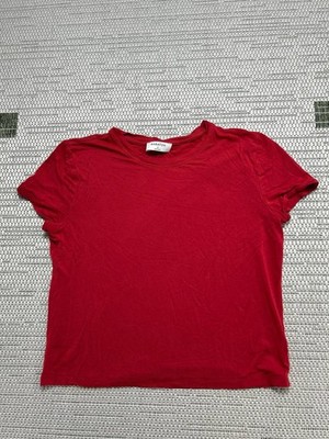 Babaton Shirt Womens Small Red Pullover