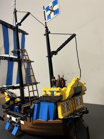 Vintage Lego 6274 Caribbean Clipper 100% Complete w Instructions and Minifigures