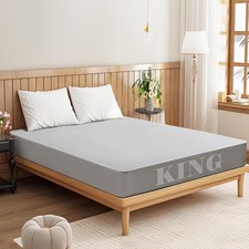 Calmbee Grounding Sheets King Size, 10 Pure Silver Fiber  90 Organic Cotton,