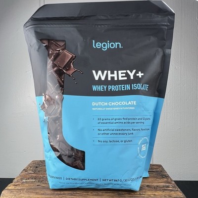 Legion Whey Protein Powder - Dutch Chocolate - 1.91 Lbs