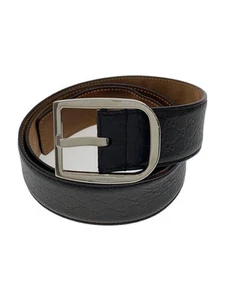 Ceinture GUCCI cuir marron homme occasion