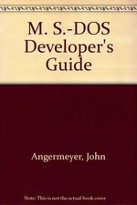 MS-DOS developer's guide