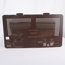 Nordmende Tannhäuser 57 3D Ch= 612 Ersatz Rückwand für Röhrenradio 1956-1957