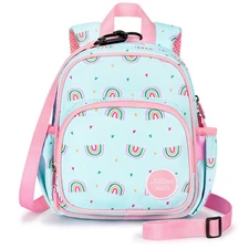 Backpack Leash for Toddlers 1-3 Baby Backpack for Girls with Anti-Lost Harnes...