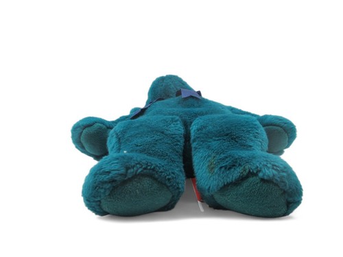 Ty The Beanie Buddies Collection Teddy Bear Green 14 Inch Tall Handmade Preloved - Picture 6 of 12