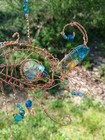 artisan made Copper Wire Suncatcher fish aura quartz  crystal hanging art 1 of a — photo 6