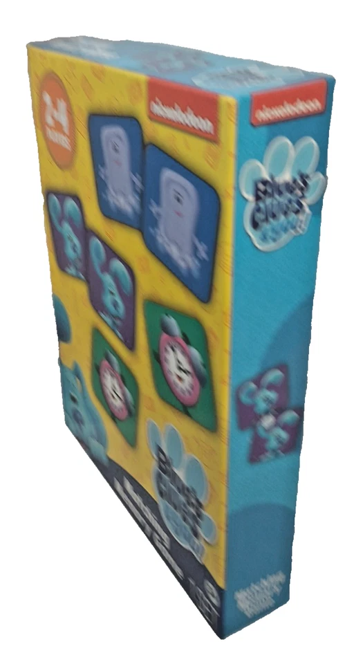 Blue's Clue Matching Memory Game 72 Cards Kids Educational Toy New - Image 4 of 4