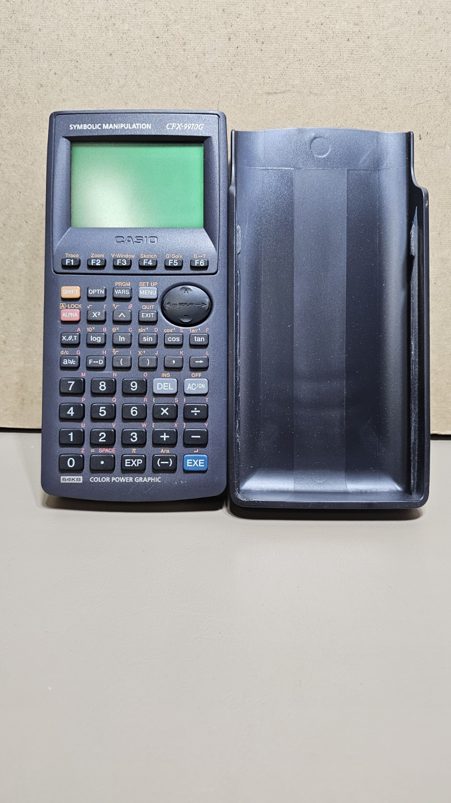 Casio Calculator CFX-9970G - Extremely Rare - All Works - Great Condition-image