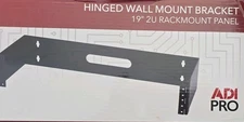 ADI Pro 2U 19-Inch Hinged Extendable Wall Mount Bracket Network Equipment Rack