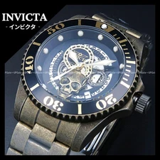 Invicta Pro Diver 46678 Automatic Gold Watch Used