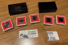 Scrabble Flash Cube Electronic Hasbro Board Game WORKING TESTED Works